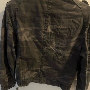 Express Black Camouflage Jacket
